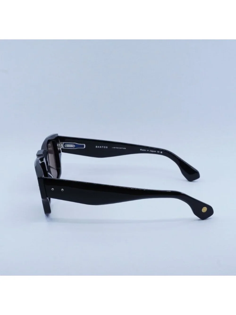 Dita BANTOS DTS-723-A-01 Sunglasses Black Square Frame, Grey Lenses